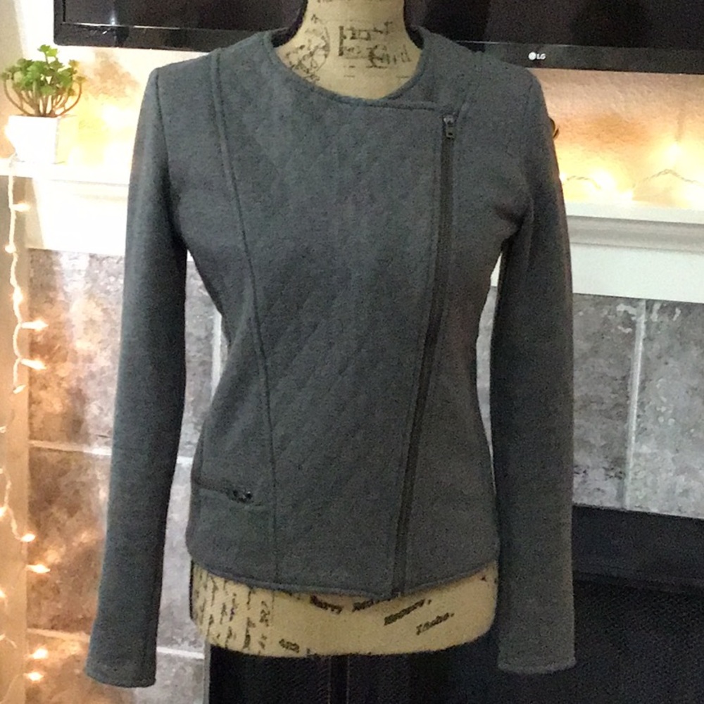 Athleta Gray Size Zip Small Jacket